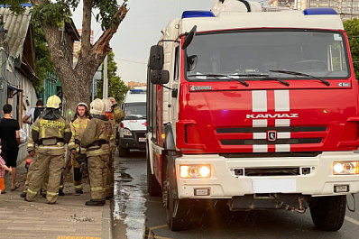 В Самаре 9 мая горели два частных дома