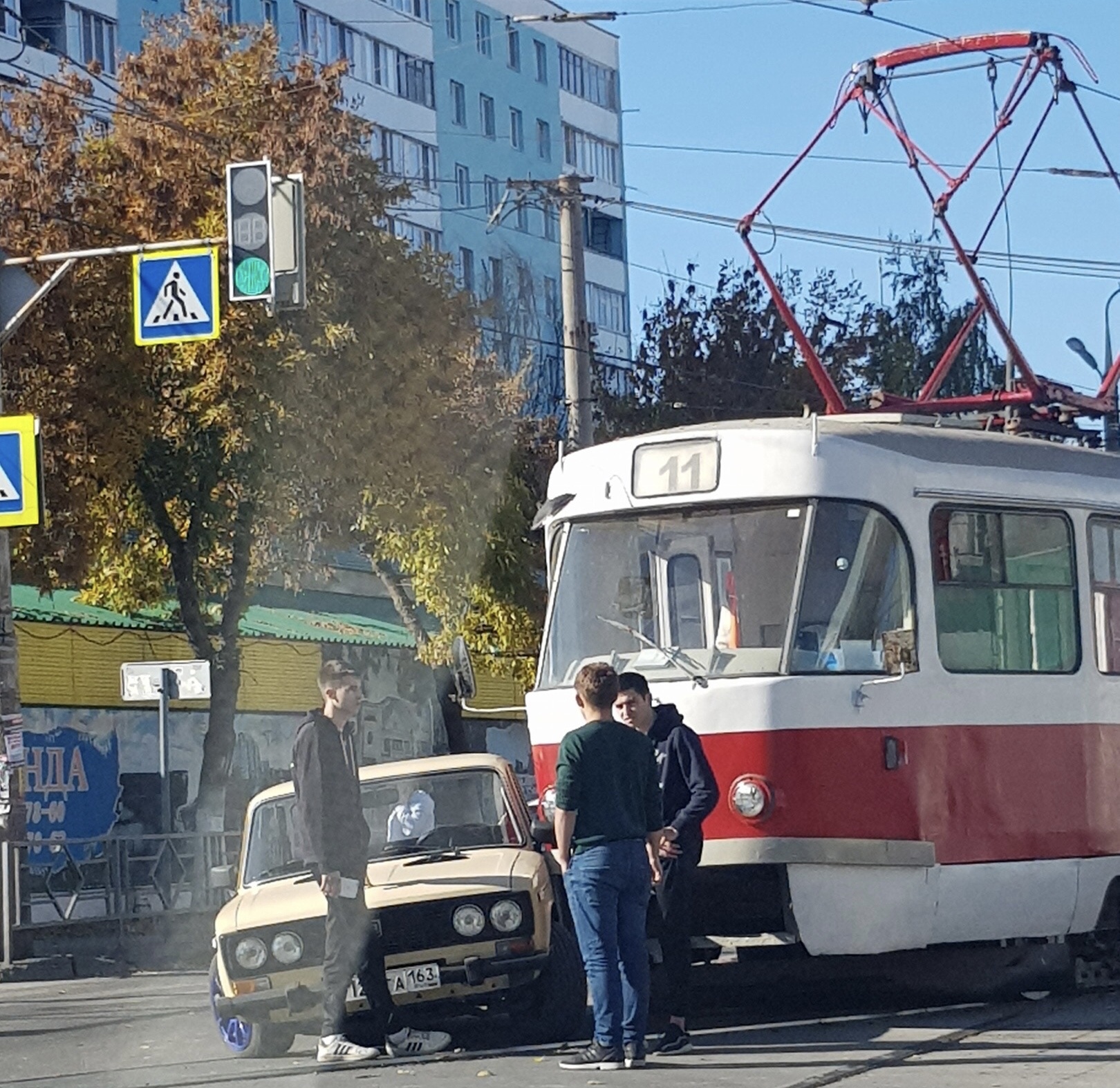 Трамвай в самаре фото