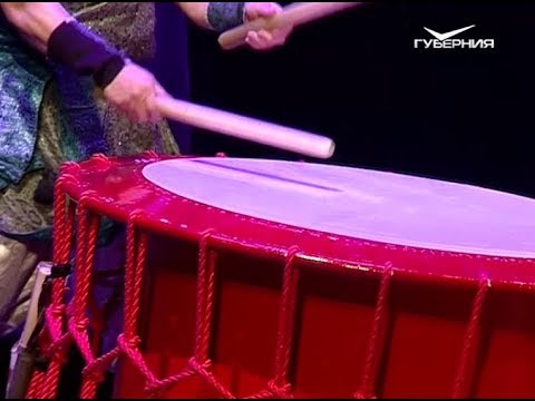 Шоу японских барабанщиков впервые отгремело в Самаре