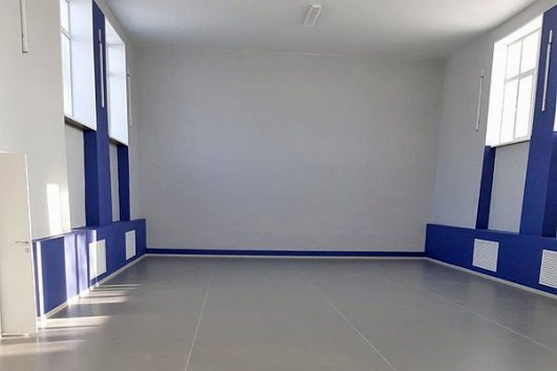 В Ставропольском районе реконструировали спортивный зал