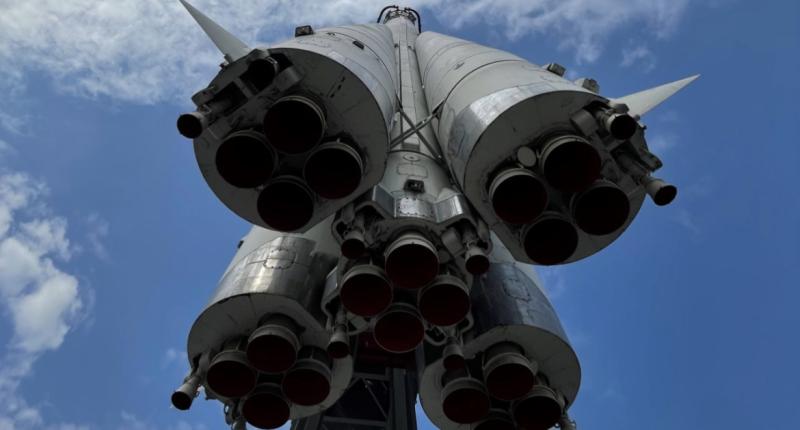 С космодрома Плесецк запущена, произведенная в Самаре ракета-носитель "Союз-2.1в"