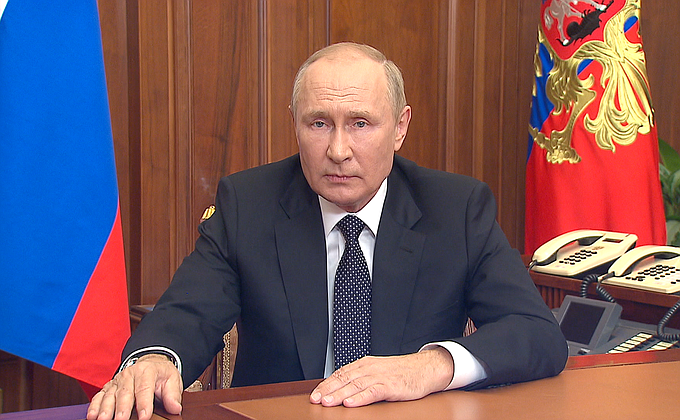 Владимир Путин объявил частичную мобилизацию в России с 21 сентября 2022 года