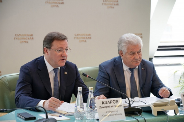 Губернатор Дмитрий Азаров принял участие в Совете ректоров Самарской области