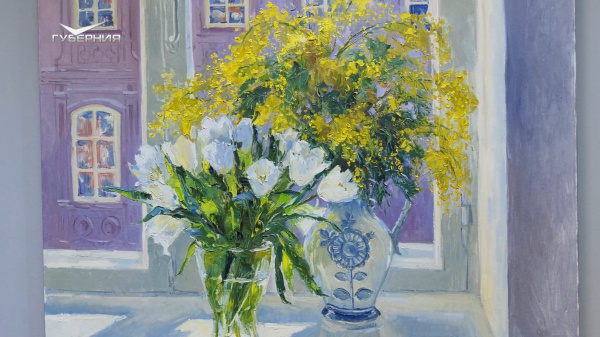 Как сохранить жизнь срезанным цветам: в Новокуйбышевске открылась выставка Елены Островской