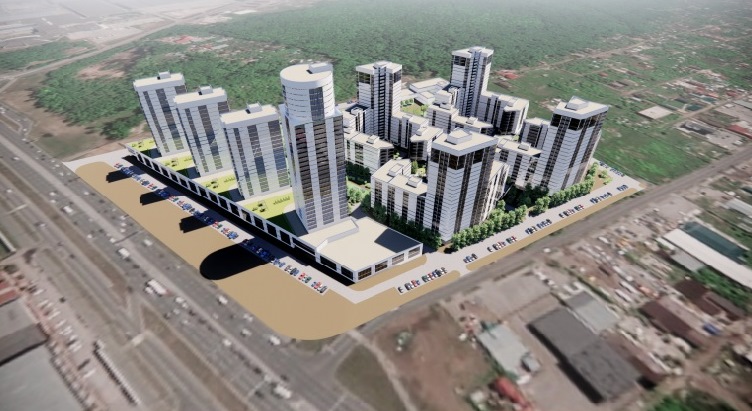 Жители Самары поддержали строительство небоскребов на Московском шоссе в июне 2022 года