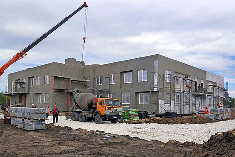 Строительство детского сада в Ставропольском районе выходит на финишную прямую 