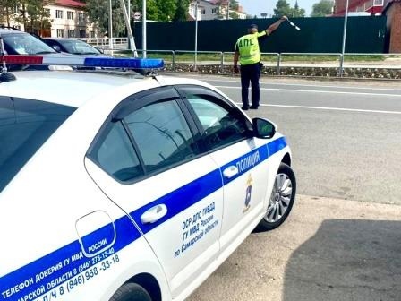 В эти выходные на дороги Самарской области выйдут усиленные патрули ГИБДД