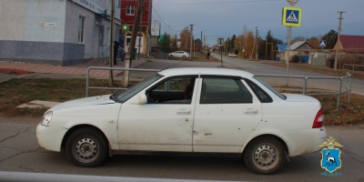 В Самарской области угонщик автомобиля забыл в салоне свой телефон