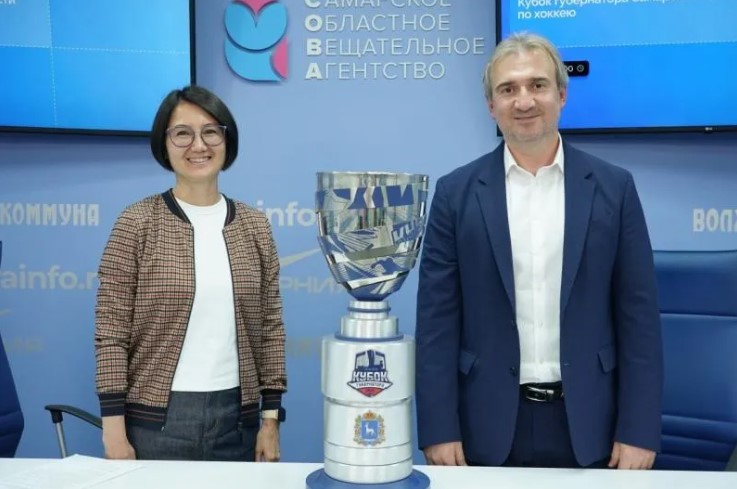 Пресс-конференция, посвящённая первому предсезонному турниру по хоккею