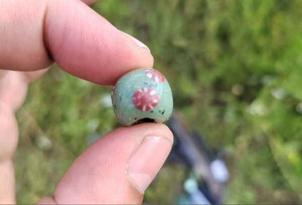 В Нижегородской области археологи нашли стеклянную бусину из Византии