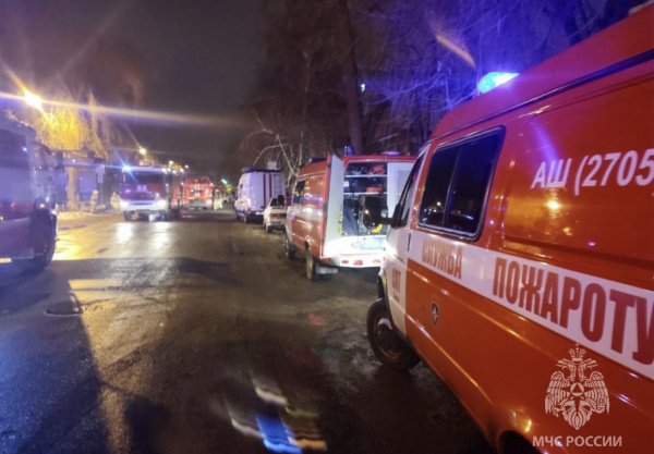 На Артемовской в Самаре на пожаре погиб мужчина