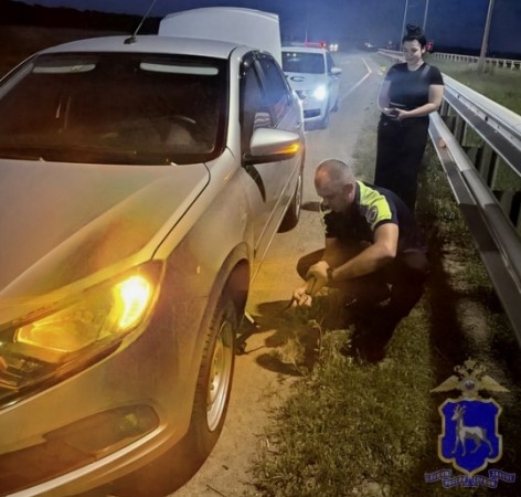 В Самарской области полицейские помогают водителям в экстремальных ситуациях