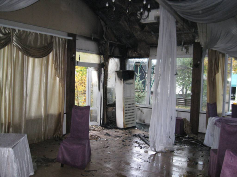 В Тольятти обиженный клиент устроил пожар в загородном ресторане