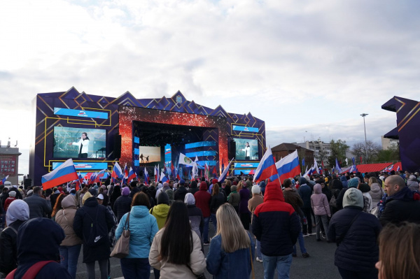 В Самаре прошел масштабный концерт Za Россию