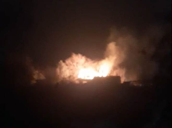 В Самарской области пожарные локализовали огонь в здании за девять минут