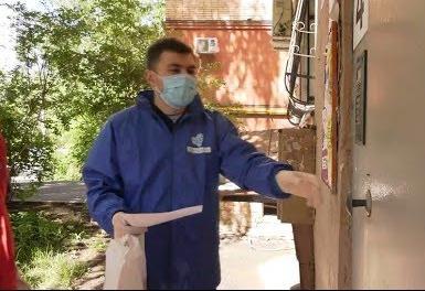 Автоволонтеры помогают пожилым на самоизоляции в Самарской области
