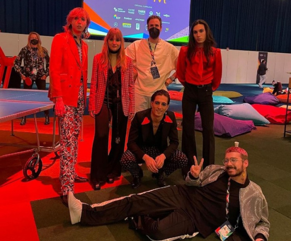 Самарский вокалист показал атмосферу "Евровидения" изнутри