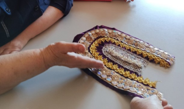 Жительницы Похвистневского района освоили искусство создания традиционного татарского украшения