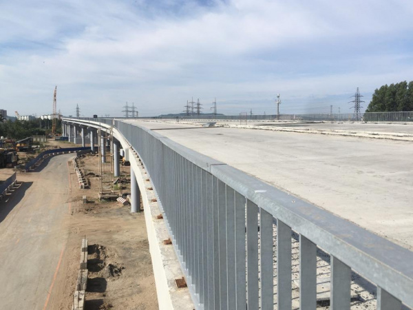 Дмитрий Азаров проинспектировал строительство развязки на М5 в Тольятти