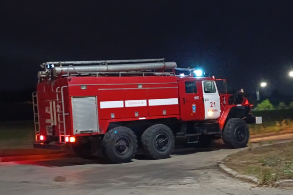 В Самаре 7 октября на Ново-Садовой загорелся склад с медикаментами
