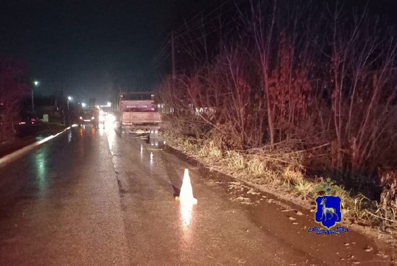 В Чапаевске водитель "Газели" насмерть сбил пешехода