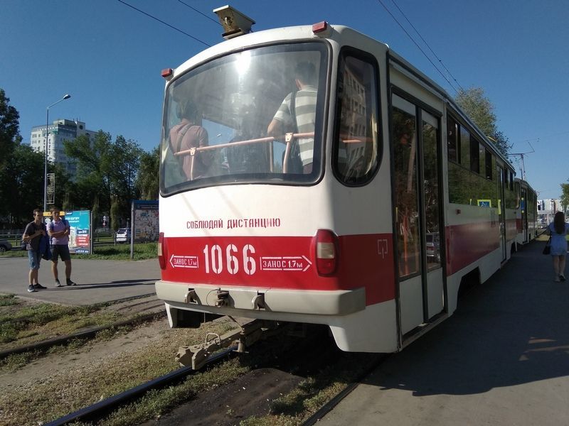 В Самаре 25 мая 2022 года увеличили интервал движения трамваев на улице Ново-Садовой