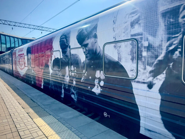 Поезд Победы 24 июля покидает Самару: фоторепортаж с выставки