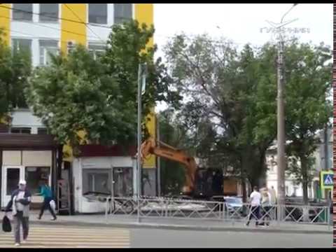 В Самаре снесли ещё один торговый павильон