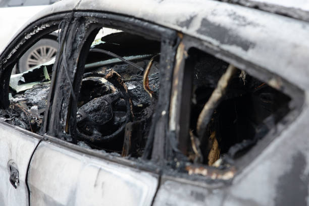 В Нижнем Новгороде после ссоры мужчина сжег машину подруги 