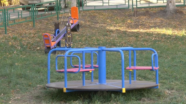 В Советском районе Самары появилась новая детская площадка   