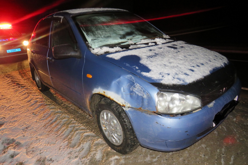В Самарской области поймали пьяного водителя на угнанной "Калине"