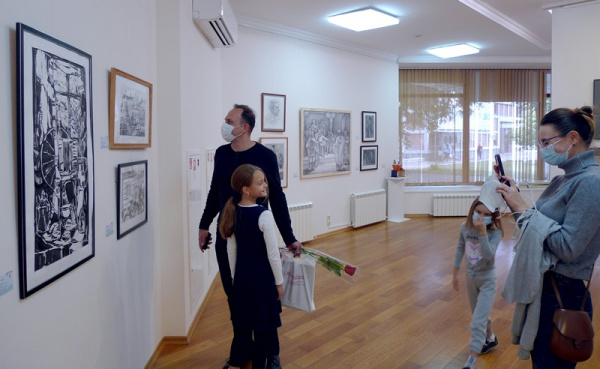 В Самаре проходит выставка молодых художников "Изображая слово"