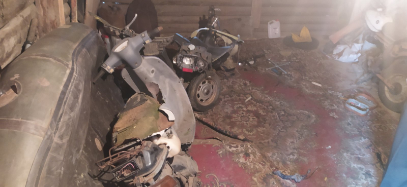 В Сызрани 19-летний парень украл из сарая соседа два скутера и увёз их на "Газели"