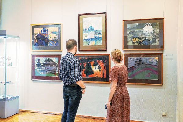 Графический Север: в Самаре работает выставка Георгия Кикина