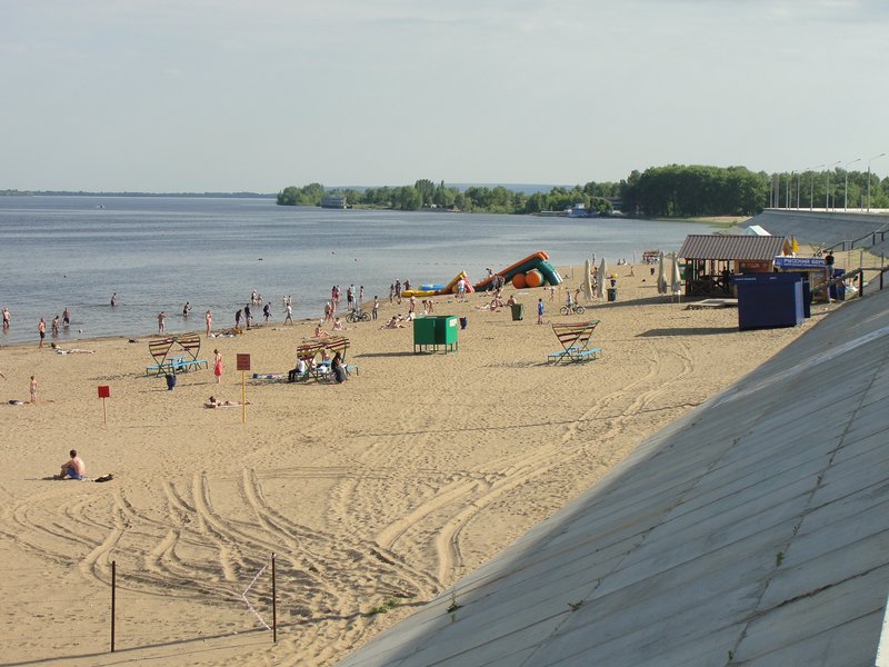 В Сызрани открыли пляжный сезон