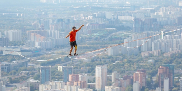 Переход Волги по канату на "ВолгаФесте-2021" перенесен на 20 июня из-за сильного ветра