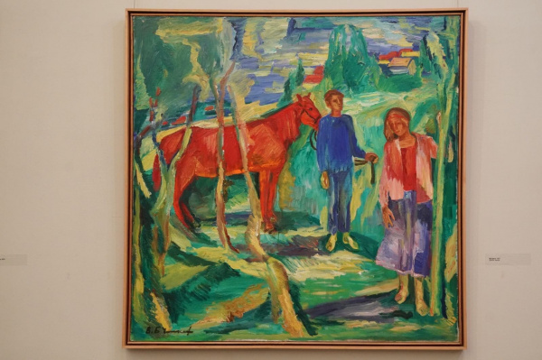 Поэзия деревни и библейских сюжетов в картинах: в Самаре открылась выставка Владимира Булекова