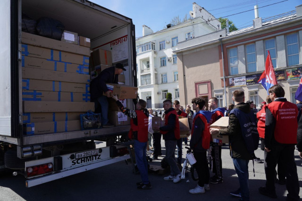 Из Самары в Курскую область отправлен очередной гуманитарный конвой