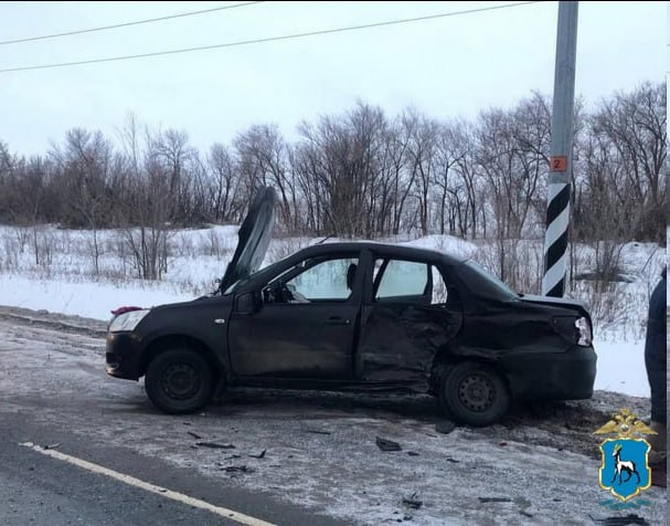В Самарской области двое детей пострадали в ДТП на трассе