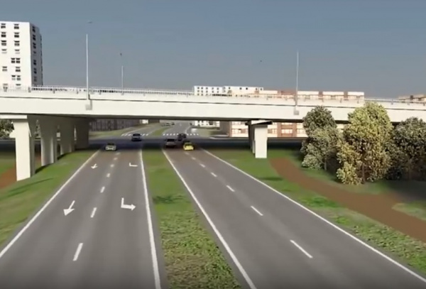 В Самаре двухуровневую развязку на Ново-Садовой построят до конца 2023 года