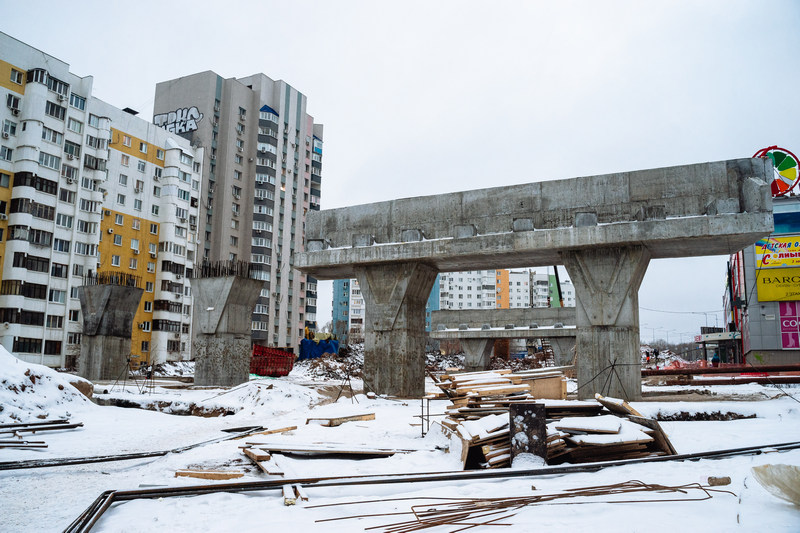 В Самаре строительство транспортной развязки на улице Ново-Садовой планируют закончить в 2022 году