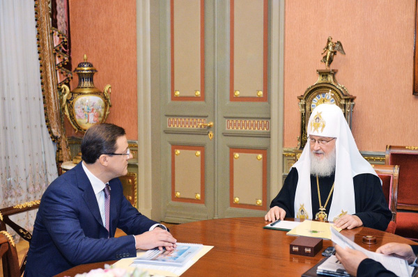 Патриарх Кирилл прибыл в Самарскую область