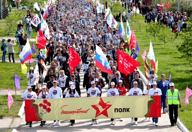 В Самарской области в акции "Бессмертный полк" приняли участие более 170 тысяч человек