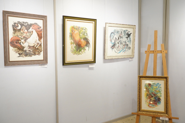 На "охоту" - с кистью в руке: в Самаре проходит выставка "Все звери мои"