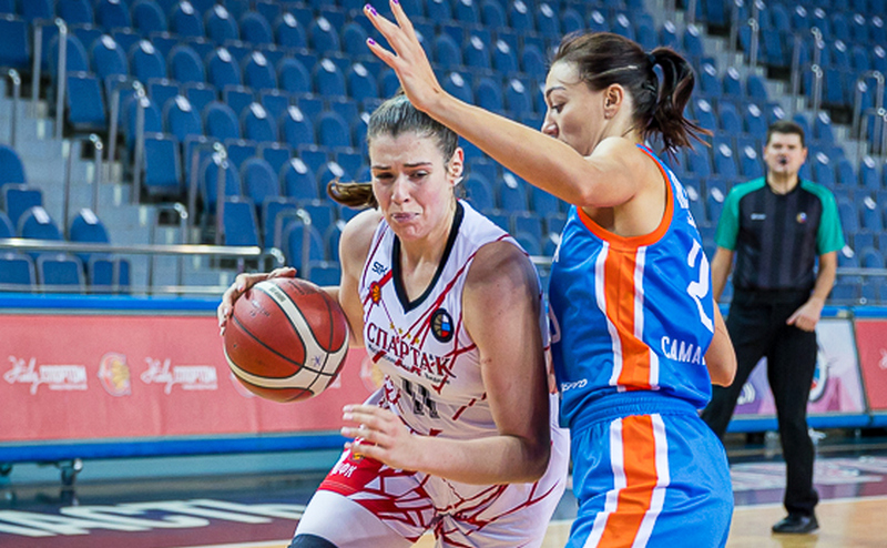 Самарские баскетболистки попали в четвертьфинал со второго места