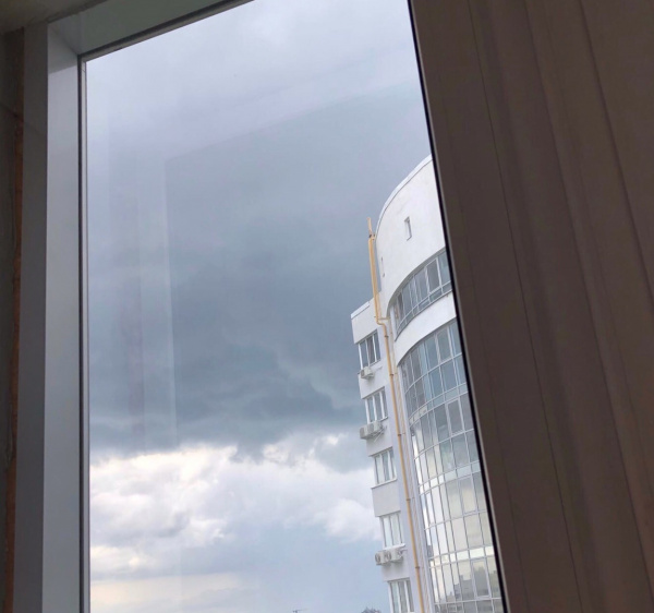 На Самару обрушился дождь и сильный ветер