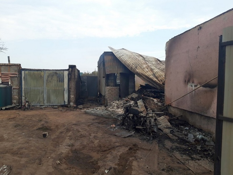 В Борском районе начали собирать помощь для жителей сгоревших домов