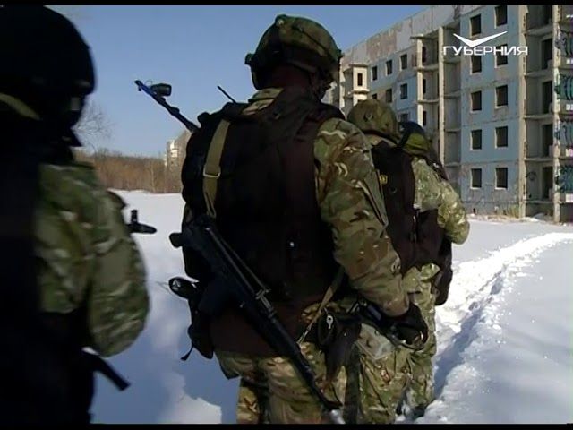 Элитное подразделение областной Росгвардии провело тактико-специальное занятие