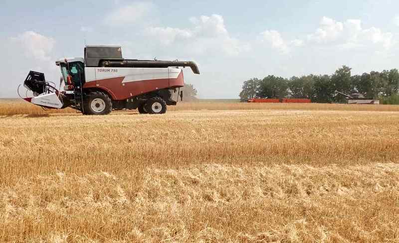 Сбор зерна в России превысил отметку в 100 млн тонн