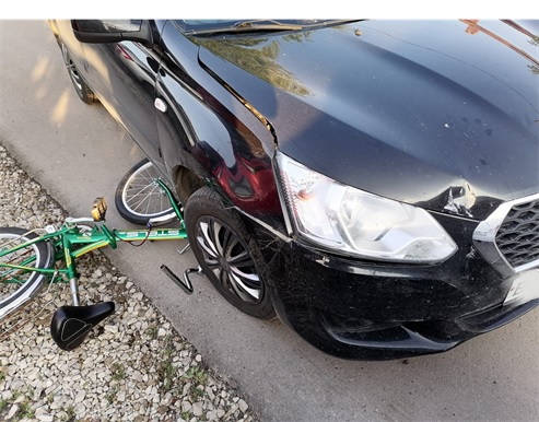 В Ставропольском районе иномарка сбила мальчика на велосипеде